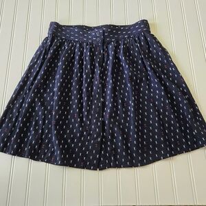 Gap Women's Navy Blue Mini Skirt - Size Small